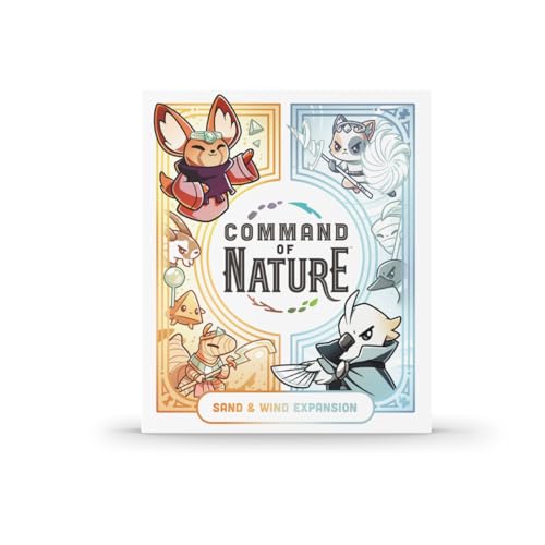 Unstable Games Command of Nature Sand & Wind Expansion – Competitive Deck-Building Card Game for 2-4 Players