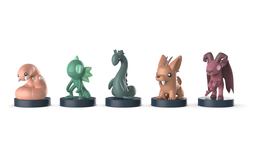 Unstable Games Twisted Cryptids Vinyl Mini Figure Blind Box – 10 Mythical Characters + Foil Promo Card