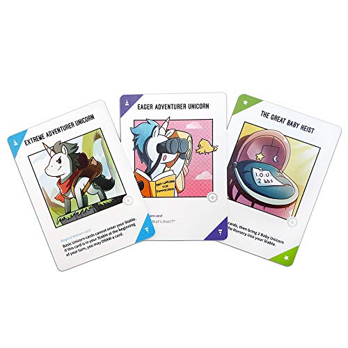 Unstable Unicorns Adventures Expansion Pack – 54 New Cards for Your Base Game or NSFW Edition