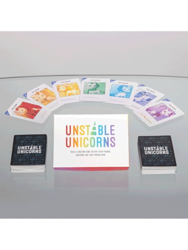 Unstable Unicorns Card Game – Strategy Party Game for 2-8 Players, Ages 8+ | Fun Family Game Night