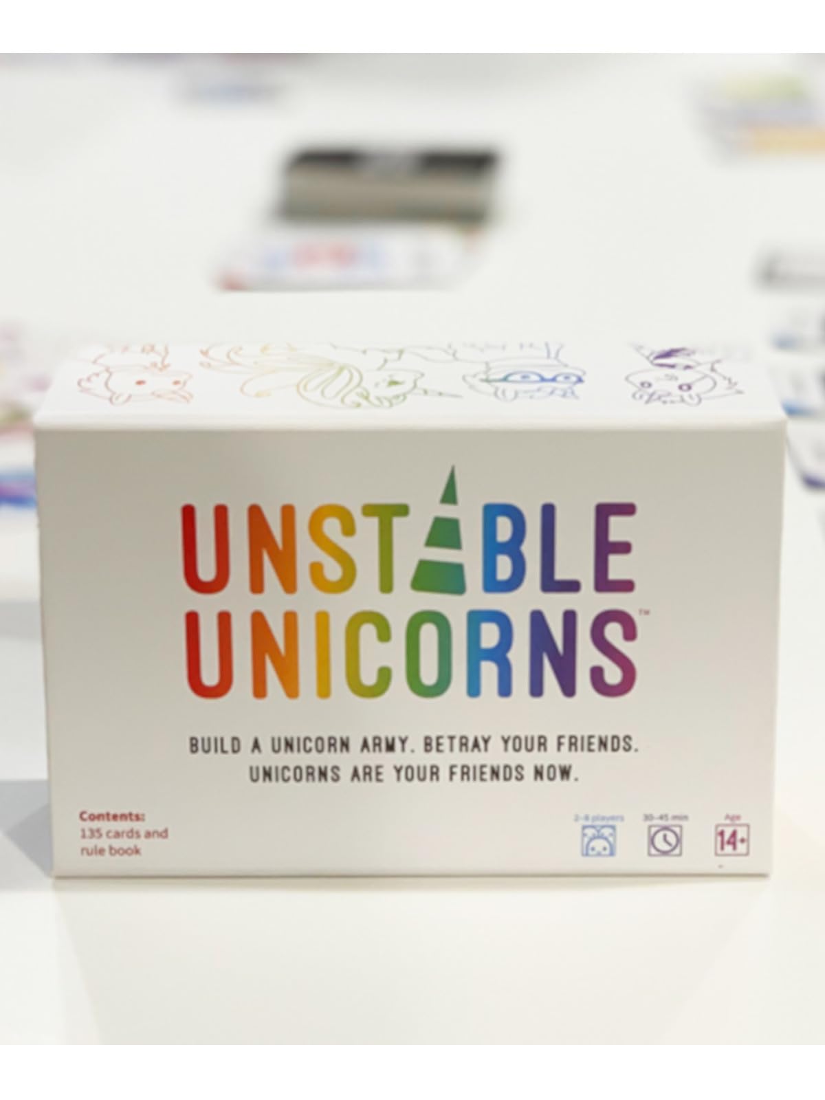Unstable Unicorns Card Game – Strategy Party Game for 2-8 Players, Ages 8+ | Fun Family Game Night