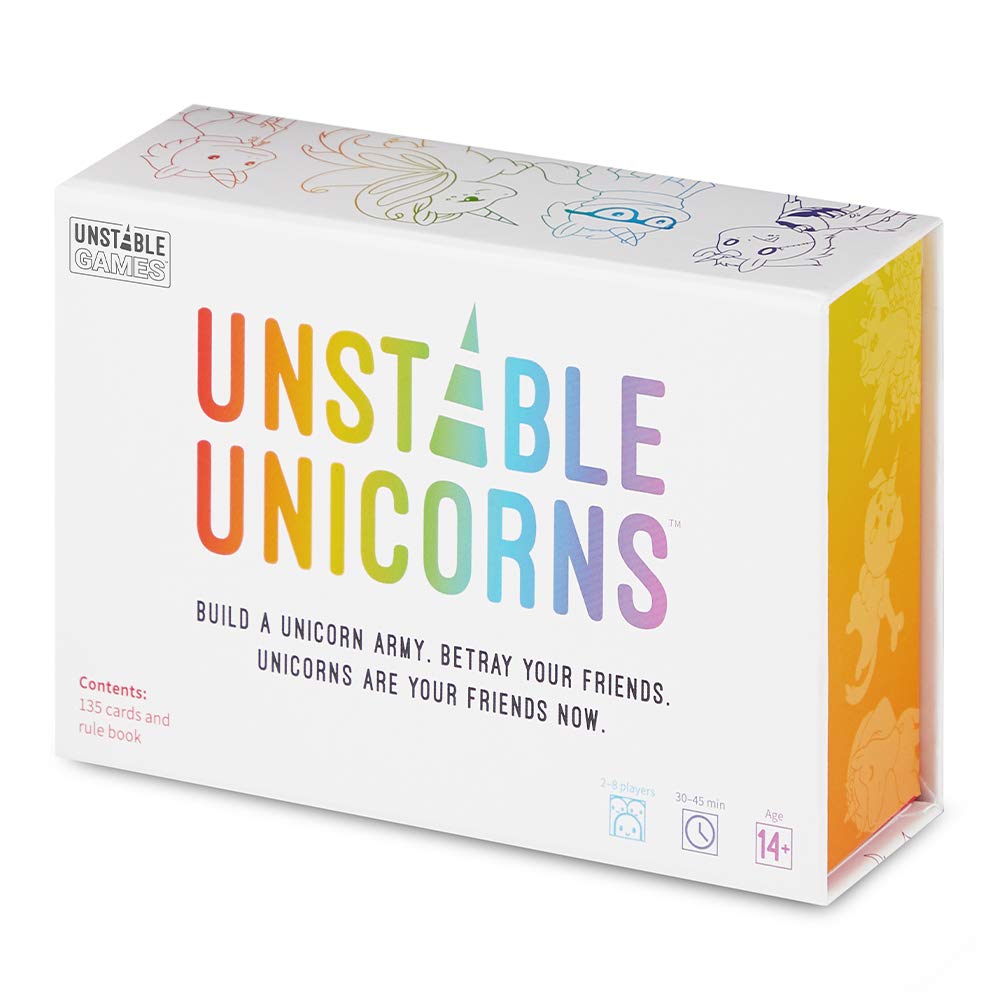 Unstable Unicorns Card Game – Strategy Party Game for 2-8 Players, Ages 8+ | Fun Family Game Night