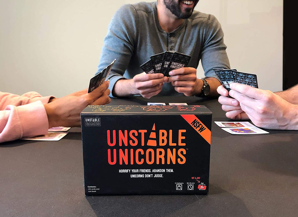 Unstable Unicorns NSFW Card Game – Adult Strategic Party Game (Ages 21+)
