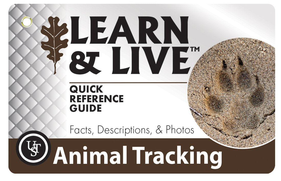 UST Learn & Live Outdoor Skills Card Set – Waterproof, Compact, 12 Survival Topics