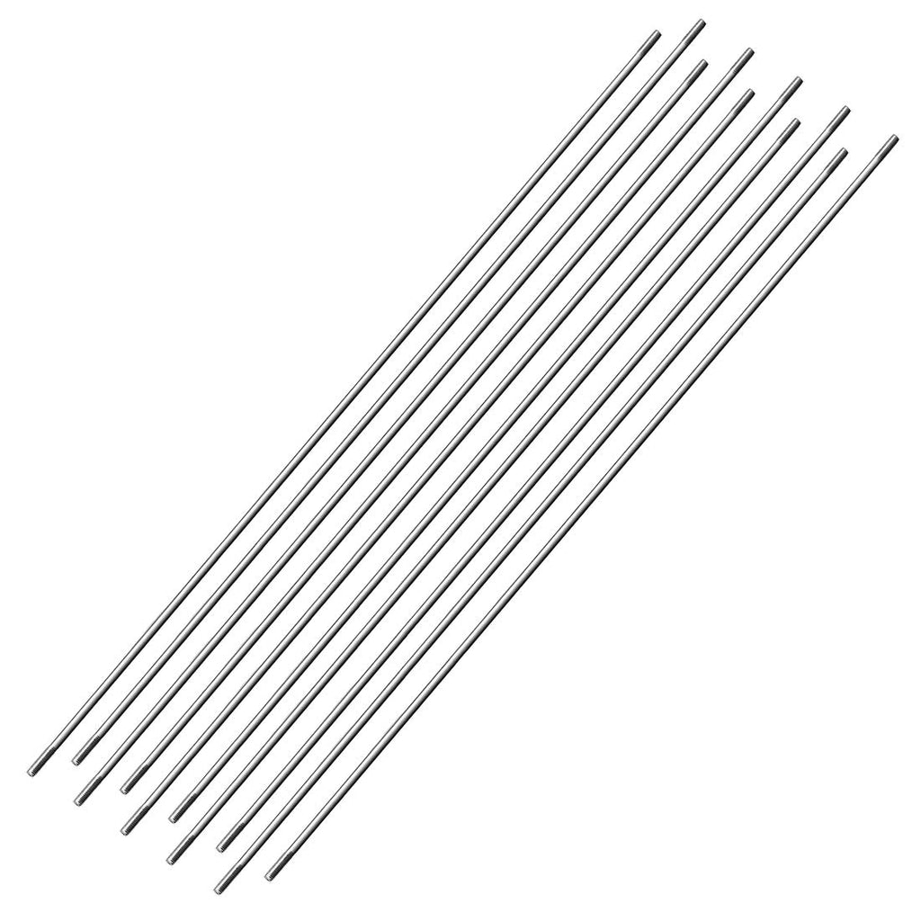 uxcell M3x300mm Stainless Steel Pushrod Connector 10-Pack for RC Models