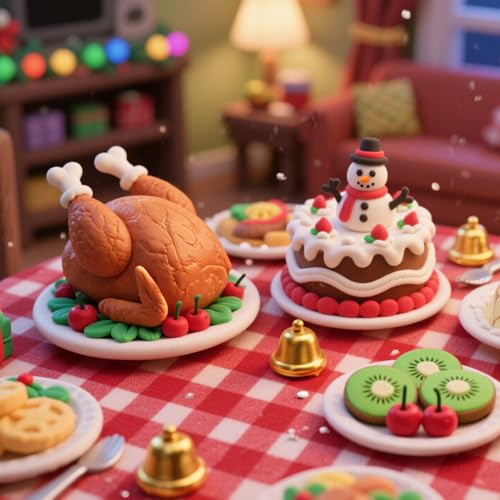 Vaike kauss 41-Piece Dough Toy Set for Kids – Burger, Ice Cream, Cookie Molds, Roller, Cutters & Storage Bag