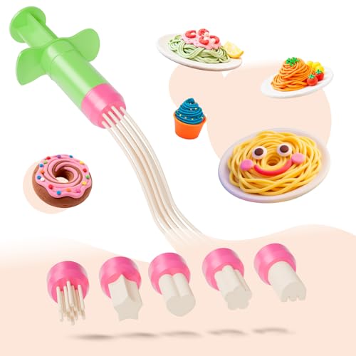 Vaike kauss 41-Piece Dough Toy Set for Kids – Burger, Ice Cream, Cookie Molds, Roller, Cutters & Storage Bag