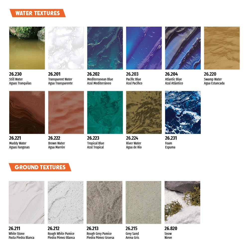 Vallejo Diorama FX Rough White Pumice 200ml – Acrylic Texture for Modelers