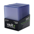 Vault X 100pt Rigid Toploaders (25 Pack) – Clear Seamless Card Holders for TCG & Sports Cards