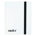 Vault X 4 Pocket Standard Strap Binder - Holds 160 Trading Cards, White