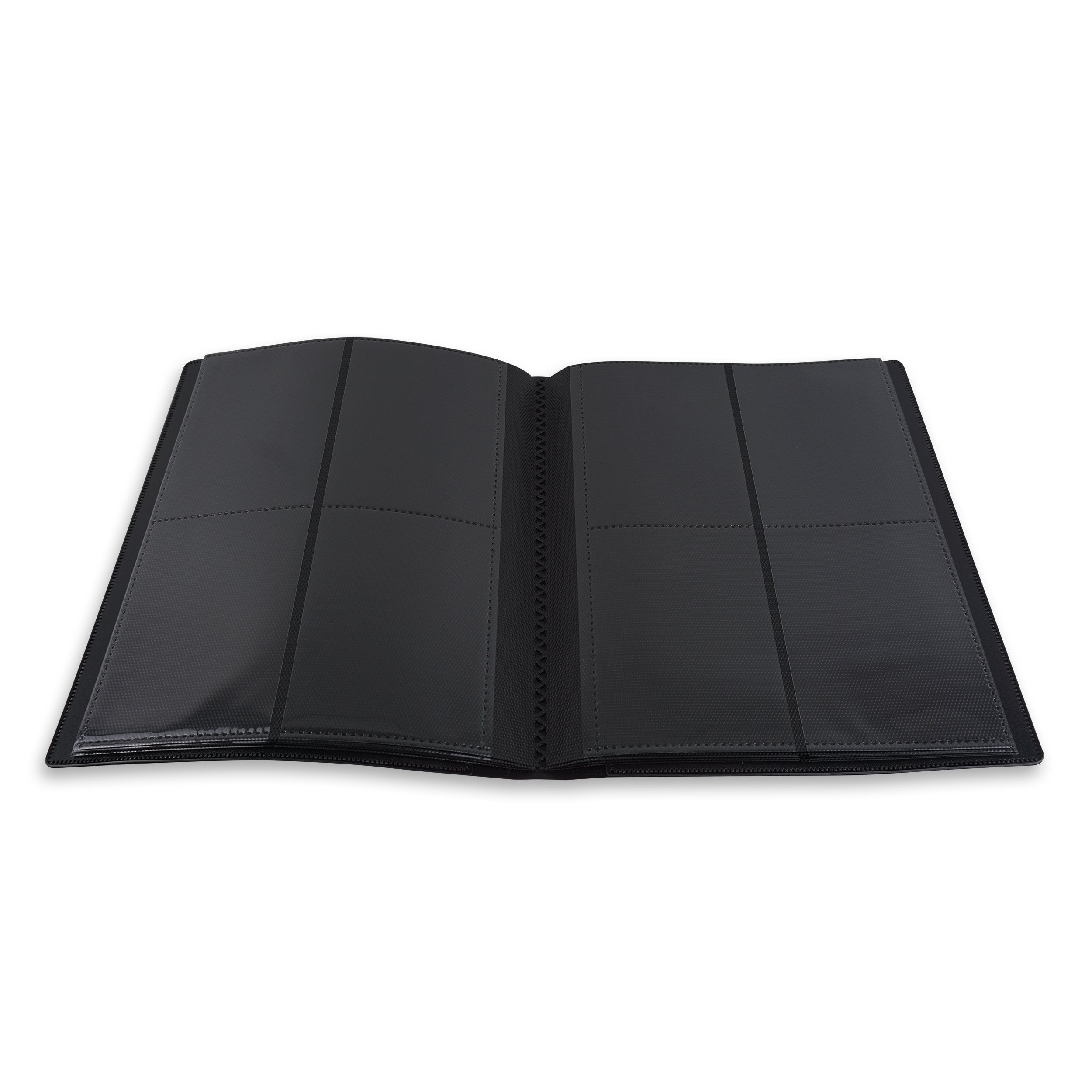 Vault X 4 Pocket Strap Binder (Black) – Holds 160 Standard Trading Cards