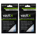 Vault X Exact Fit Sleeves (200 Pack) – Premium Clear Inner Sleeves for Trading Cards