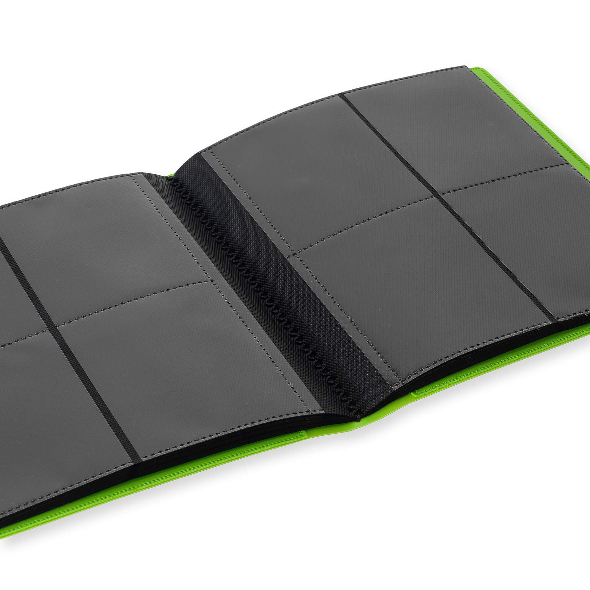 Vault X Green 4-Pocket Strap Binder – Holds 160 Standard Trading Cards