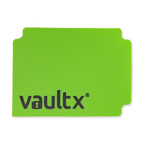 Vault X Green Large Deck Box – 150 Black Sleeves Included, Fits 100+ Sleeved Cards