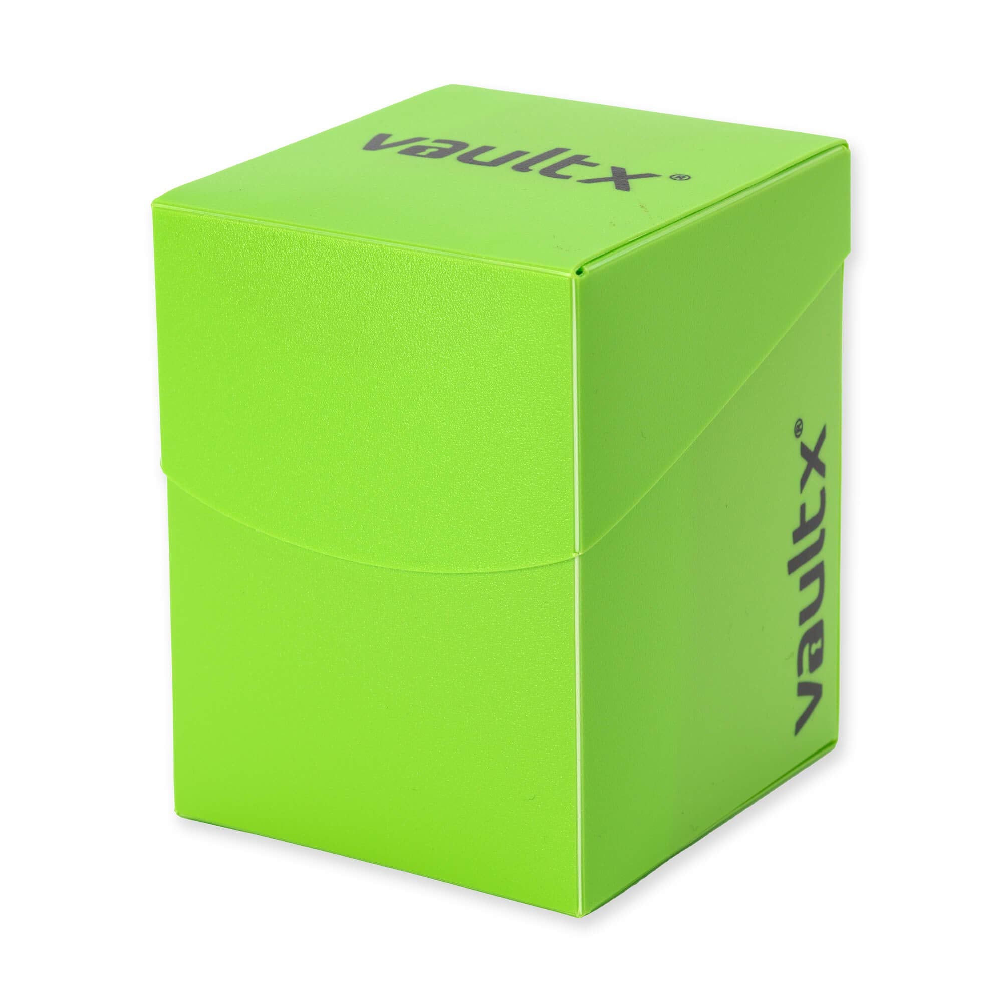 Vault X Green Large Deck Box – 150 Black Sleeves Included, Fits 100+ Sleeved Cards