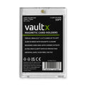 Vault X Magnetic Card Holder 55pt (5-Pack) – Clear One Touch Hard Case with UV Protection for Trading Cards
