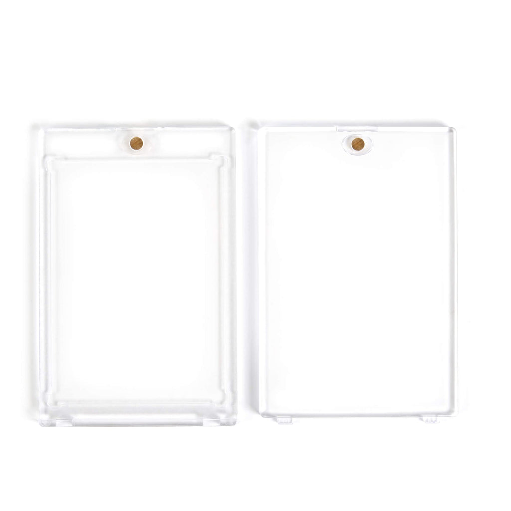 Vault X Magnetic Card Holder 55pt (5-Pack) – Clear One Touch Hard Case with UV Protection for Trading Cards