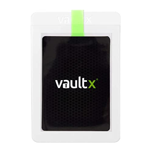 Vault X Semi-Rigid Trading Card Holders 50-Pack Clear Hard Sleeves for Grading