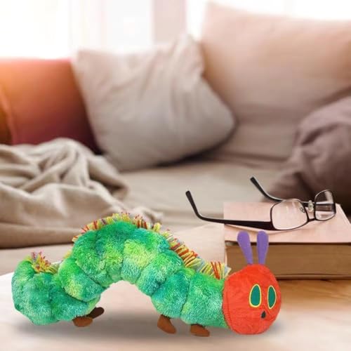 Very Hungry Caterpillar Plush Toy – Soft Cotton Stuffed Animal by YULOMI (25cm or 40cm)