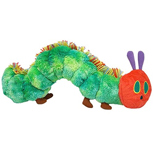 Very Hungry Caterpillar Plush Toy – Soft Cotton Stuffed Animal by YULOMI (25cm or 40cm)