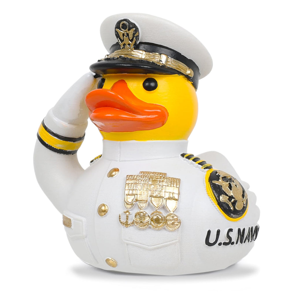 Veteran Tribute Rubber Duck in Military Uniform – Mini Army Duck for Jeep Ducking & Veterans Day Decor