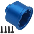 Vgoohobby Blue Aluminum Differential Carrier Case for Traxxas 1/10 RC Cars (Part #3978/5381)