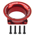 Vgoohobby Metal Motor ESC Cooling Fan Cover, 30mm x 30mm, Red Aluminum Alloy for 1/8 1/10 1/12 RC Cars