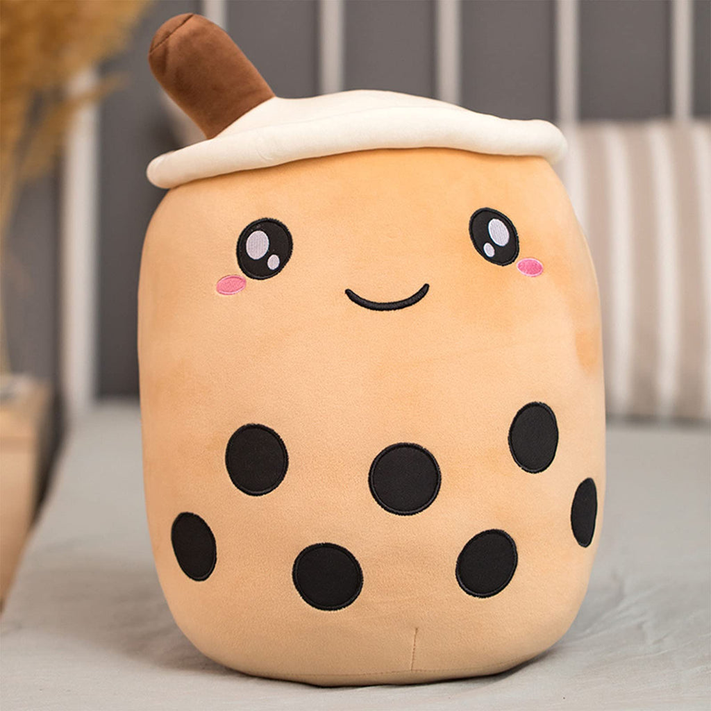 VHYHCY Cute Boba Plush – 9.4 Inch Soft Bubble Tea Milk Cup Pillow for Hugging
