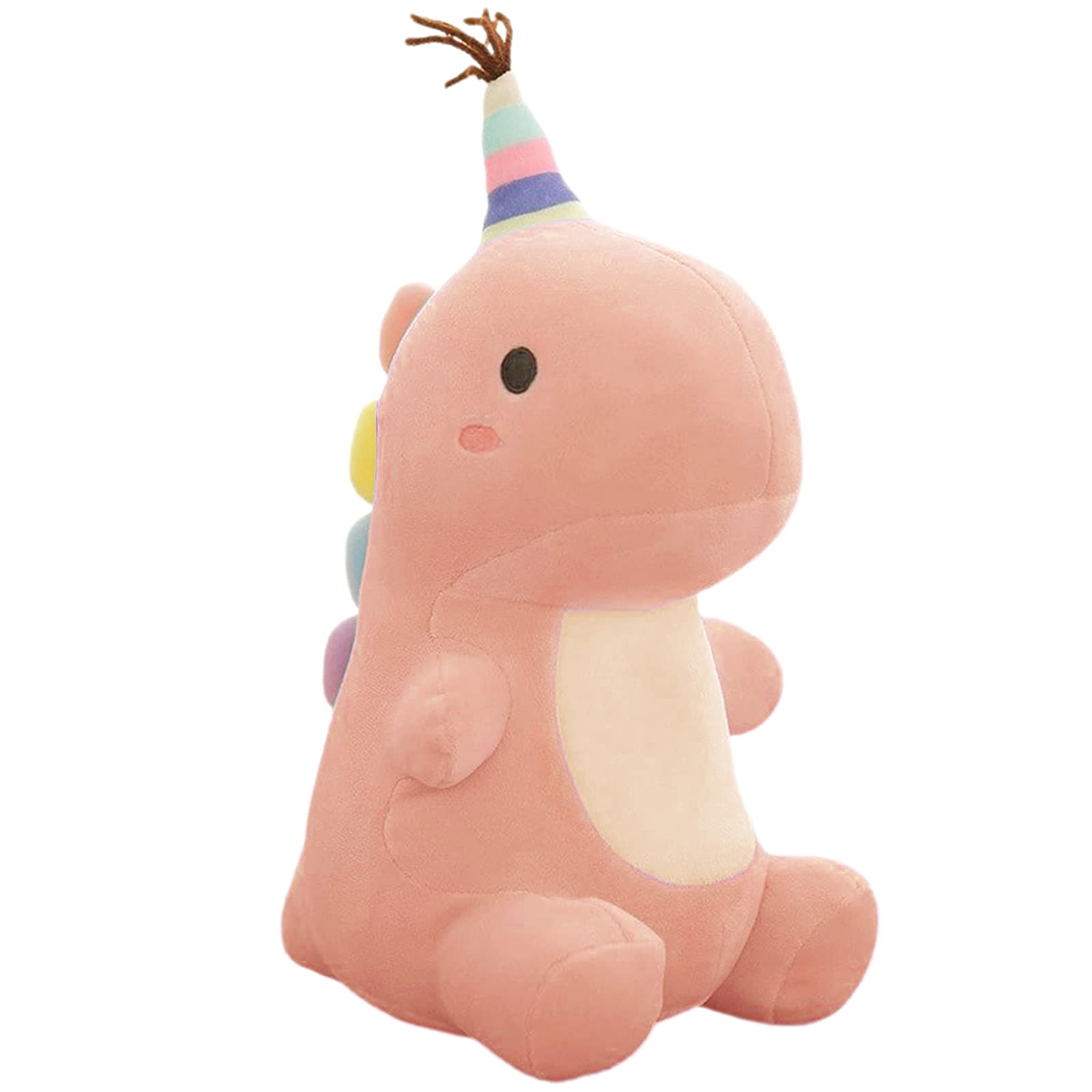 VHYHCY Pink Dinosaur Plush Toy - Soft 9 Inch Stuffed Animal for Kids