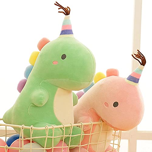VHYHCY Pink Dinosaur Plush Toy - Soft 9 Inch Stuffed Animal for Kids