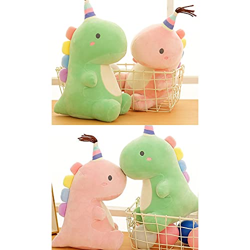 VHYHCY Pink Dinosaur Plush Toy - Soft 9 Inch Stuffed Animal for Kids