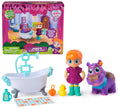 Vida the Vet Juno’s Bubble Bath Pack with Color-Changing Figure and Accessories, Pretend Play Vet Toys for Ages 3+