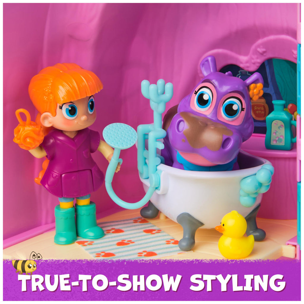 Vida the Vet Juno’s Bubble Bath Pack with Color-Changing Figure and Accessories, Pretend Play Vet Toys for Ages 3+
