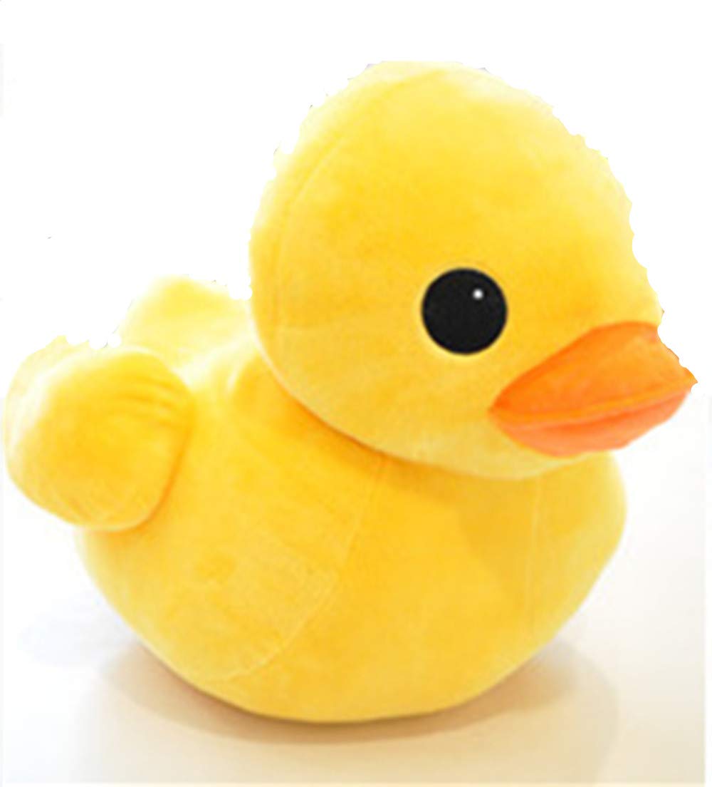 VIDOSCLA Yellow Duck Stuffed Plush Pillow – Super Soft Huggable Toy for Children, 5 Sizes