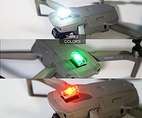 VIFLY Drone Strobe Light – Anti-Collision LED for FAA Night Flying, Fits DJI Mini/Air/Mavic/Avata/Neo/Flip (1 Pack)