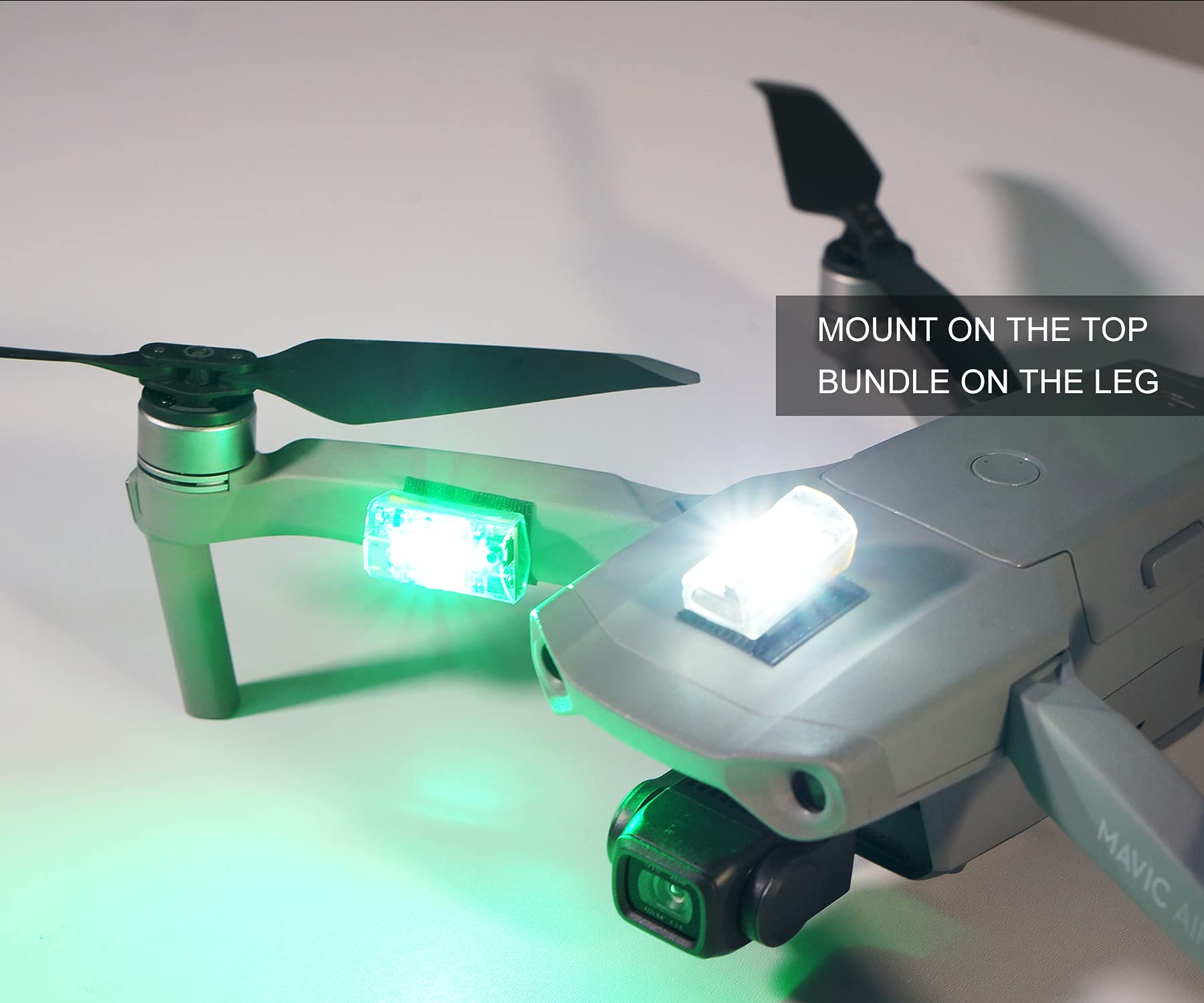VIFLY Drone Strobe Light – Anti-Collision LED for FAA Night Flying, Fits DJI Mini/Air/Mavic/Avata/Neo/Flip (1 Pack)