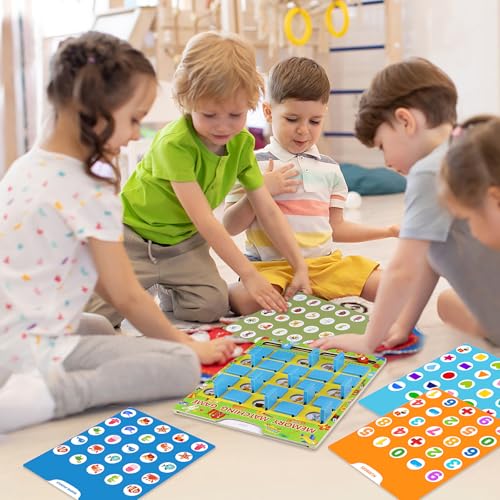 Vinlon Memory Matching Game – Flip to Win Board Game for Kids 3-8, Travel Toys for Road Trips and Airplane