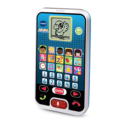 VTech Call and Chat Learning Phone – Pretend Smart Toy for Kids 2-5 with Voice Activation