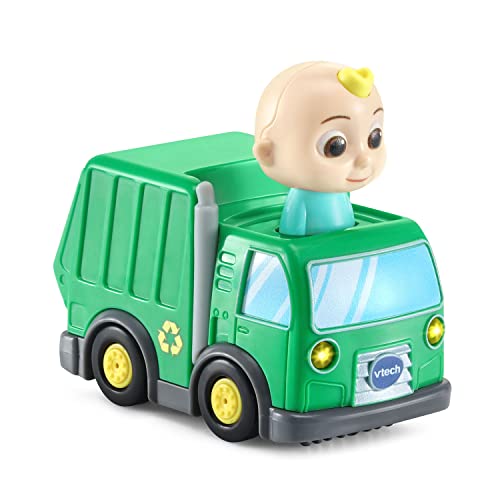 VTech CoComelon Go! Go! Smart Wheels JJ’s Recycling Truck and Track – Interactive Learning Toy