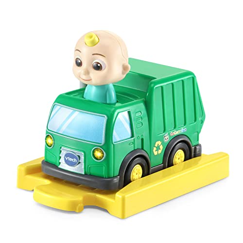 VTech CoComelon Go! Go! Smart Wheels JJ’s Recycling Truck and Track – Interactive Learning Toy