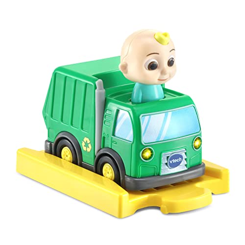 VTech CoComelon Go! Go! Smart Wheels JJ’s Recycling Truck and Track – Interactive Learning Toy