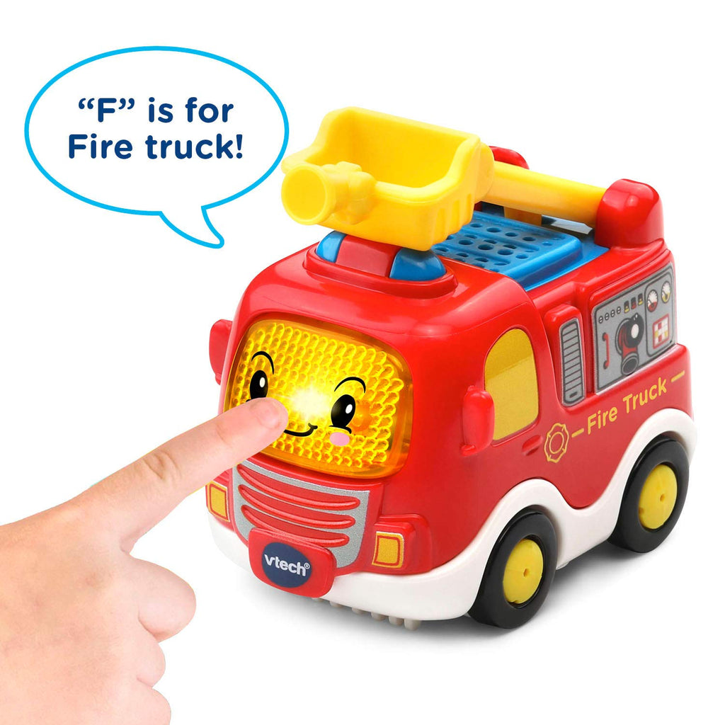VTech Go! Go! Smart Wheels Fire Truck – Freddy the Fire Truck with Songs, Melodies, and Ladder