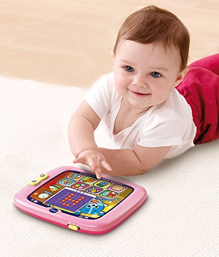 VTech Light-Up Baby Touch Tablet, Pink: Interactive Learning Toy for Toddlers