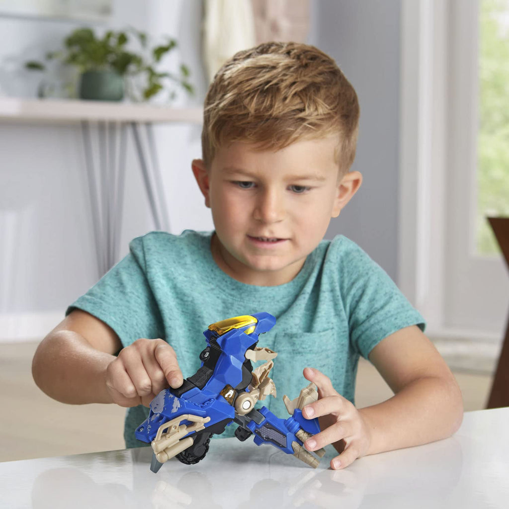 VTech Switch and Go Velociraptor Motorcycle – One-Touch Transforming Toy for Kids Ages 4+