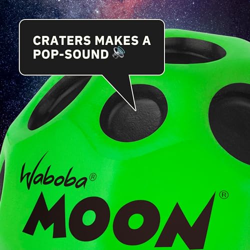 Waboba Moon Ball – Hyper Bouncy Ball with Pop Sound for Indoor & Outdoor Play