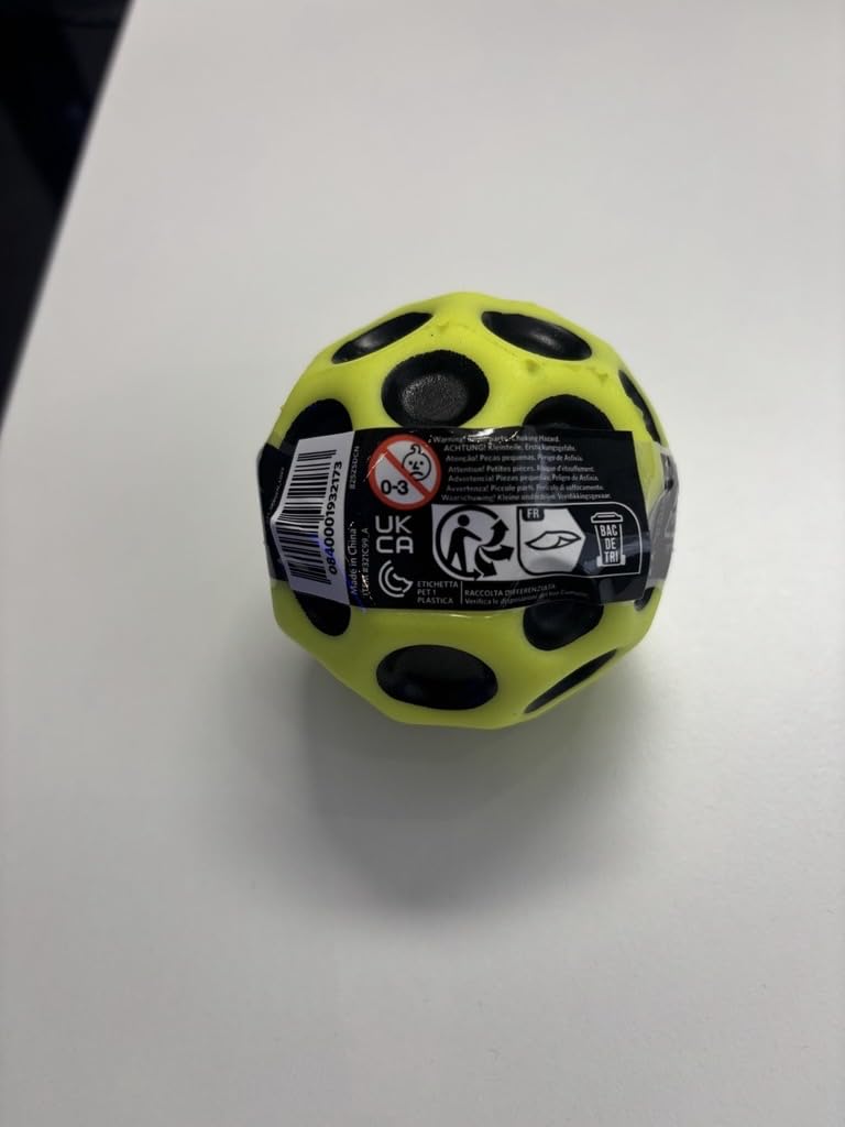 Waboba Moon Ball – Hyper Bouncy Ball with Pop Sound for Indoor & Outdoor Play
