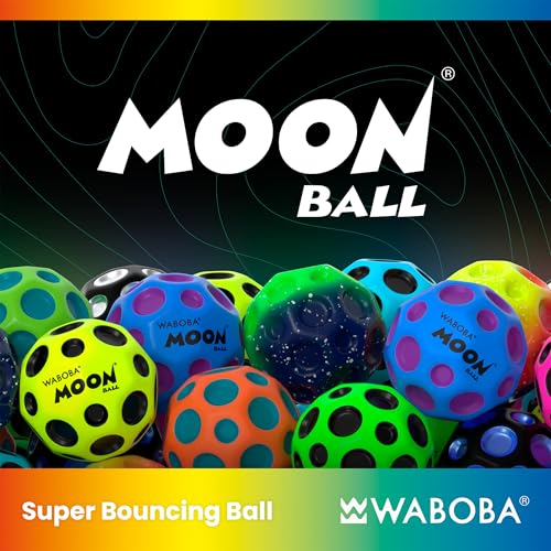 Waboba Moonshine Ball: Light-Up Hyper Bouncy Ball for All Ages