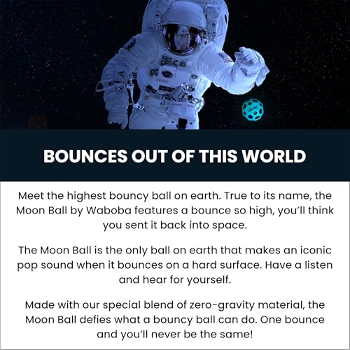 Waboba Moonshine Ball: Light-Up Hyper Bouncy Ball for All Ages