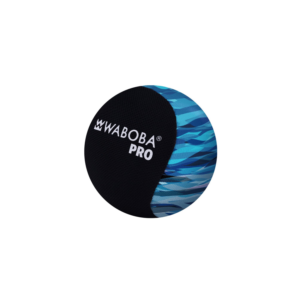 Waboba Pro Water Skipping Ball – Blue Waves, 2.2-Inch Bouncing Ball for Pool and Beach
