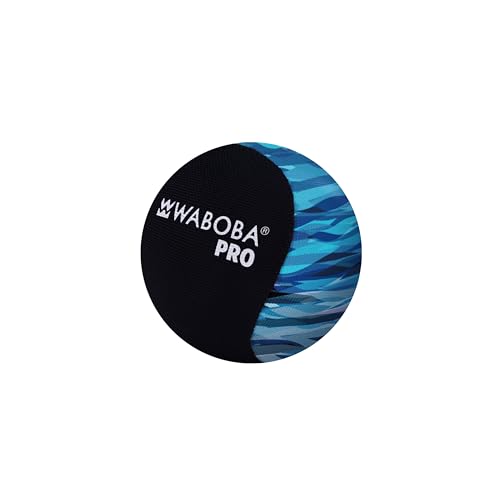 Waboba Pro Water Skipping Ball – Blue Waves, 2.2-Inch Bouncing Ball for Pool and Beach